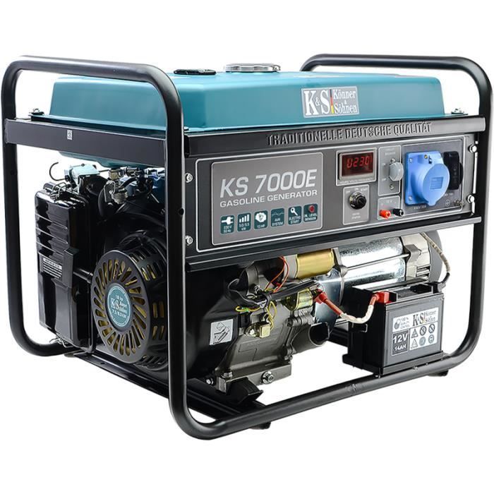Generator - Konner & Sohnen - KS 7000E - 5500W - Petrol - Manual Start
