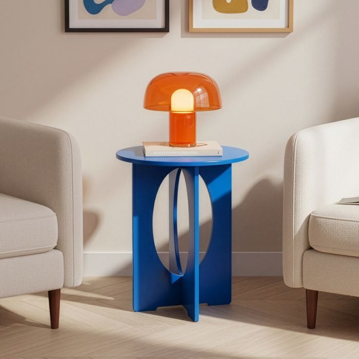 Table d'appoint Podeldsvin 49 x 40 cm bleu royal