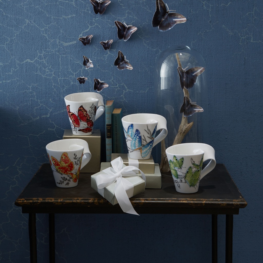 Mug Villeroy & Boch avec anse (emballage cadeau) NewWave Caffè Morpho cypris – 1 pièce