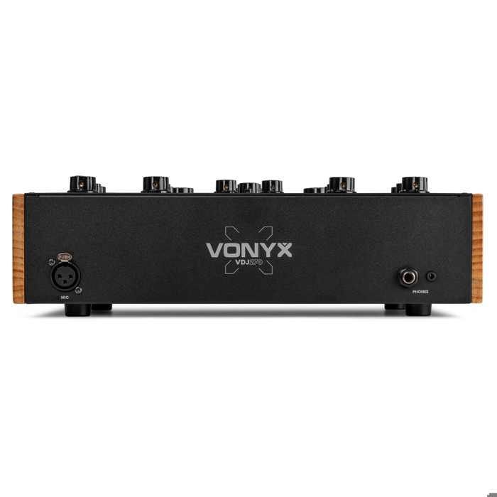 Vonyx VDJ270 - Table de Mixage DJ Rotative 4 Canaux avec EQ 2 Bandes