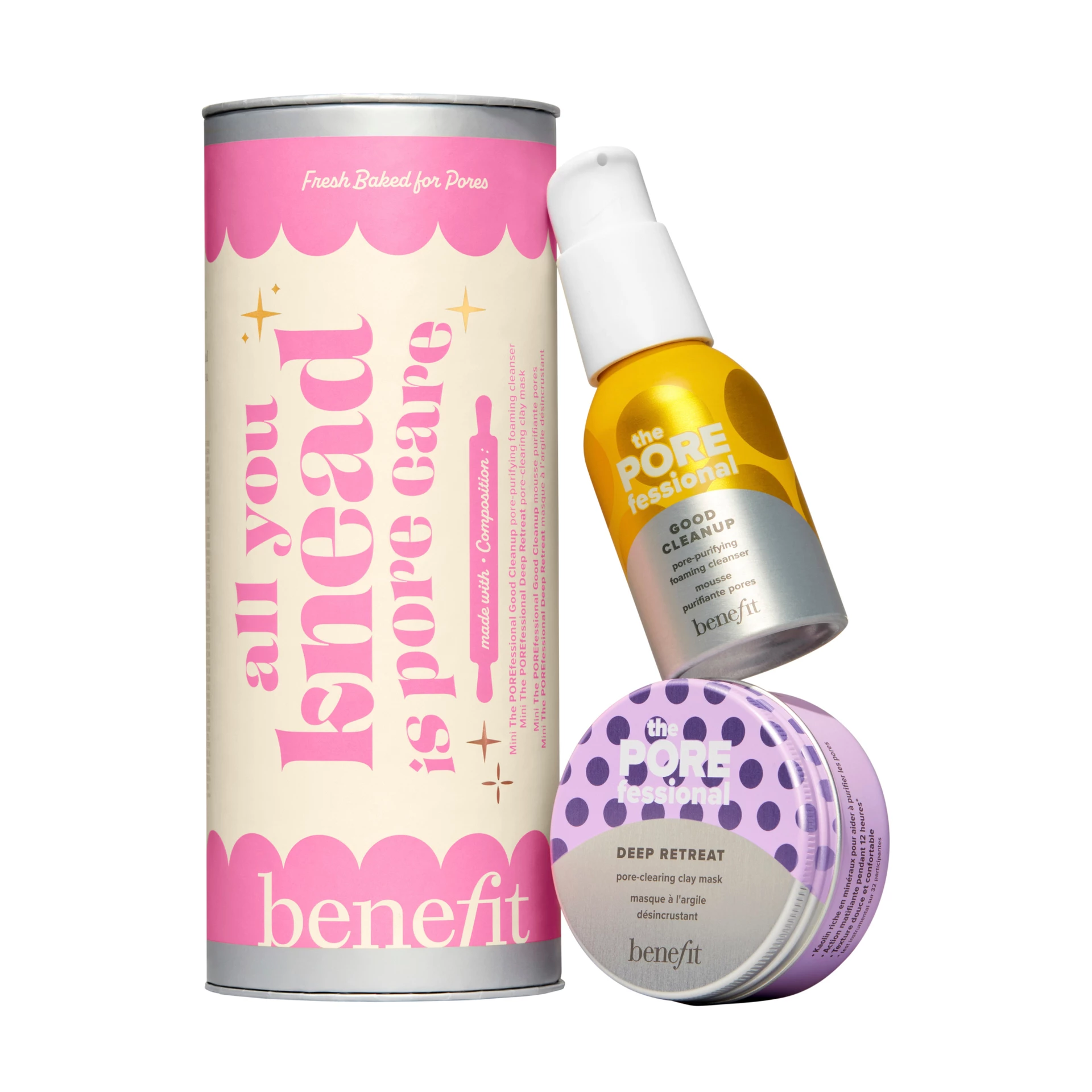 Poklon kutija za njegu pora All You Knead Is Pore Care - Benefit