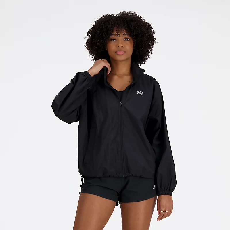 Kurtka sportowa Femme Packable Jacket - CZARNA