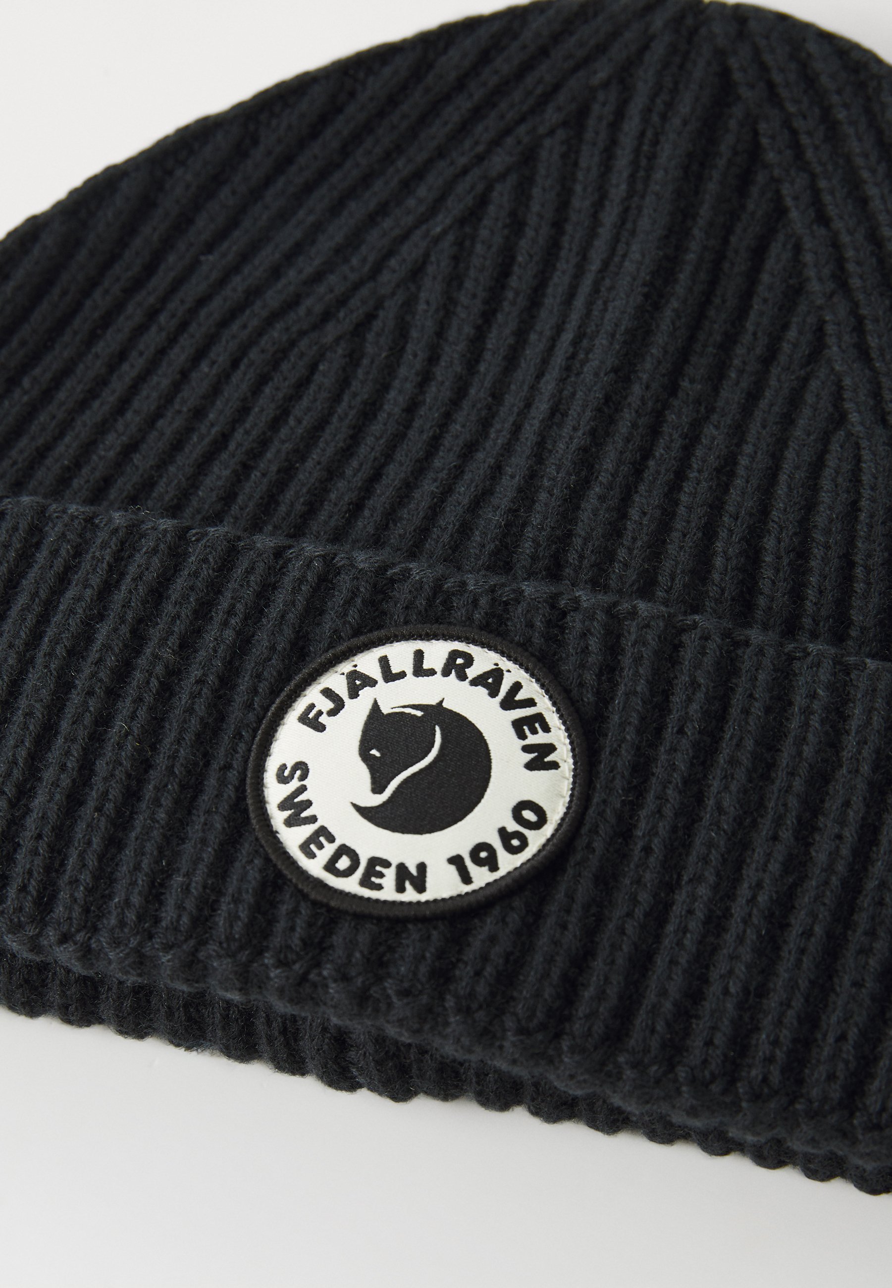 Fjällräven 1960 LITE LOGO HAT UNISEX - Beanie - negru