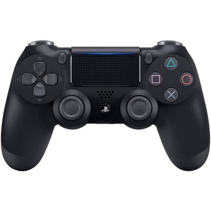 Consola Sony PlayStation 4 Slim de 1 TB + 2 mandos - Negra - Reacondicionada - Buen estado