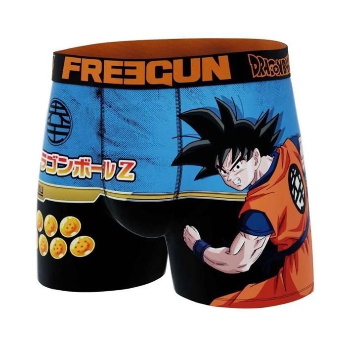 Boxer da uomo FREEGUN Dragon Ball Z, confezione da 4