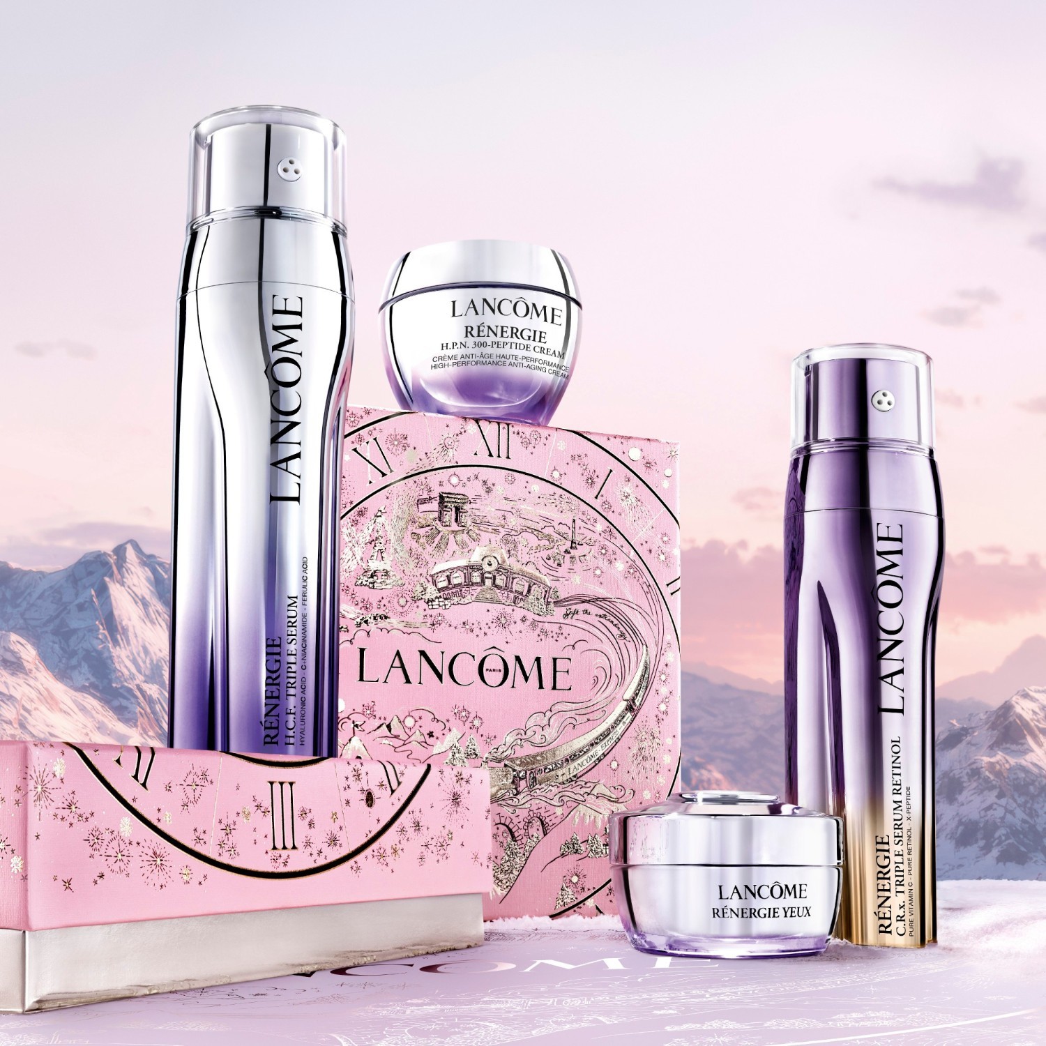 Lancôme Rénergie HCF trīskāršā seruma sejas kopšanas komplekts - 1 gab.
