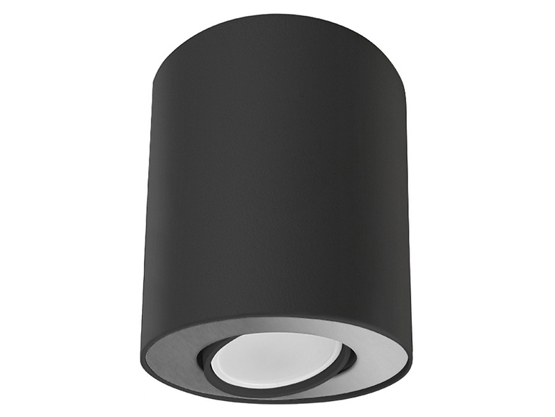 Plafon Set aluminiowy czarny