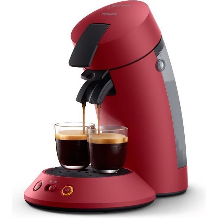 PHILIPS Senseo Original Plus CSA210/91 Pod Koffiezetapparaat - Rood
