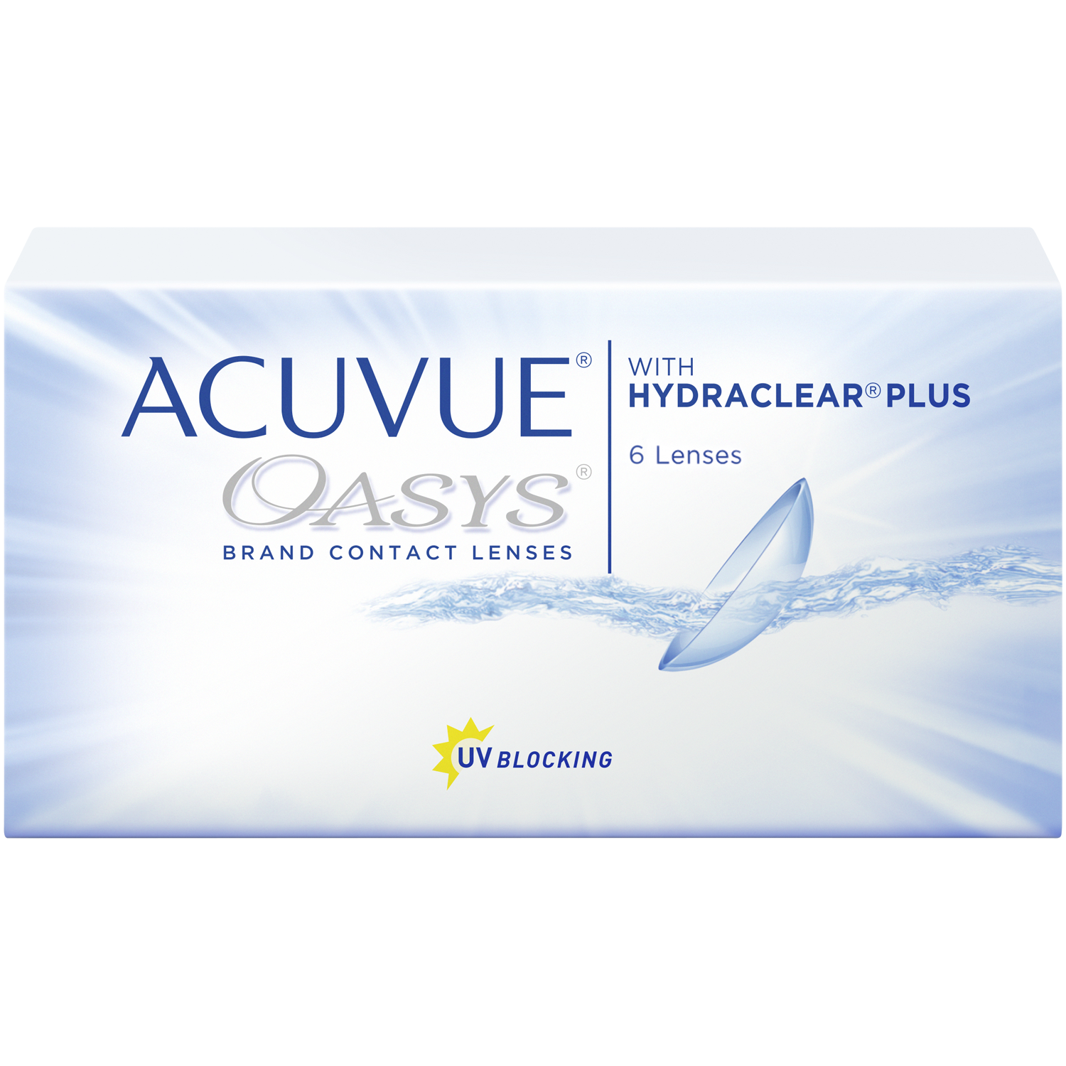 Lentilles Acuvue puissance -075 6 pièces Oasys