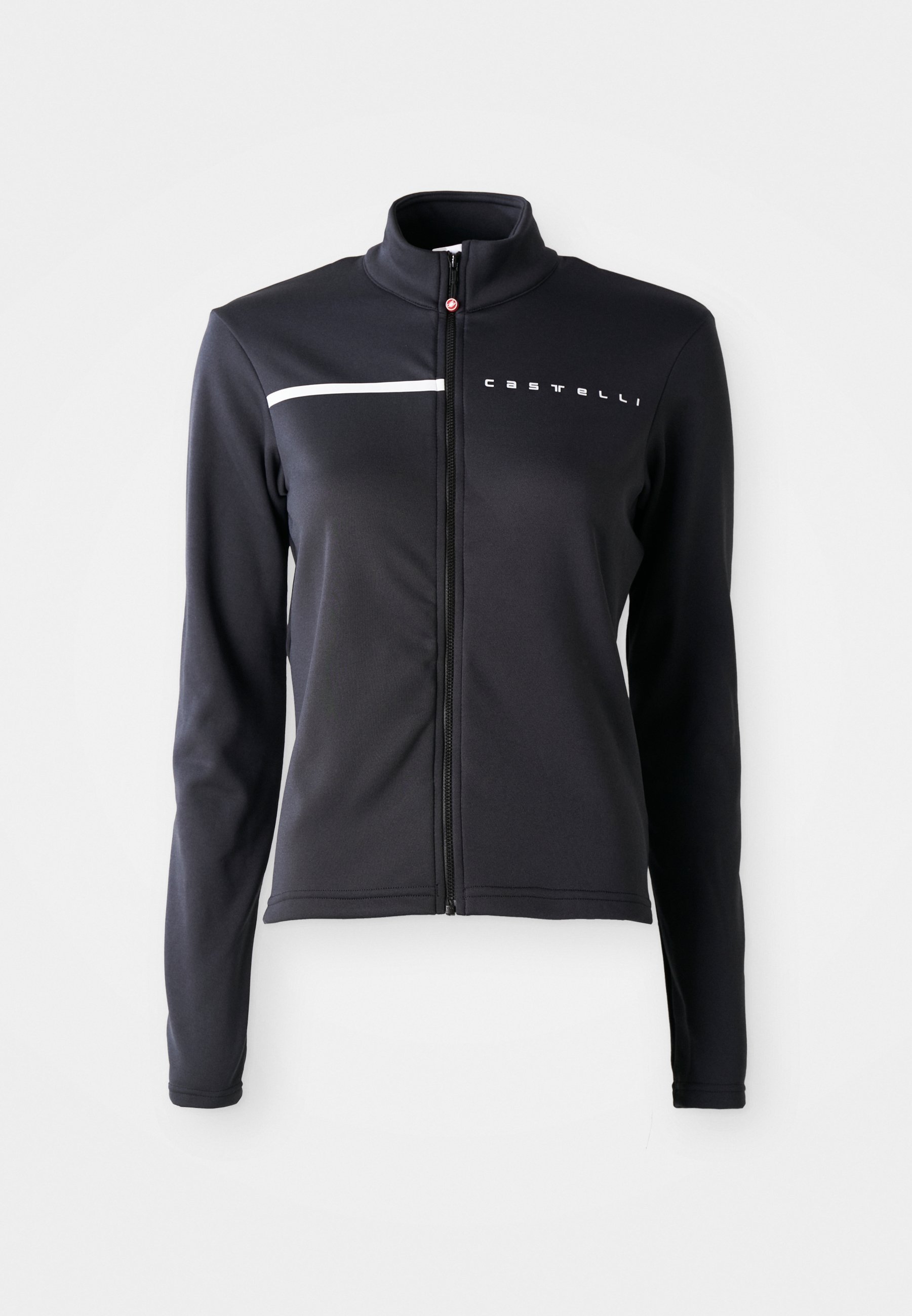 Castelli SINERGIA - Maglia da ciclismo - nero chiaro/bianco