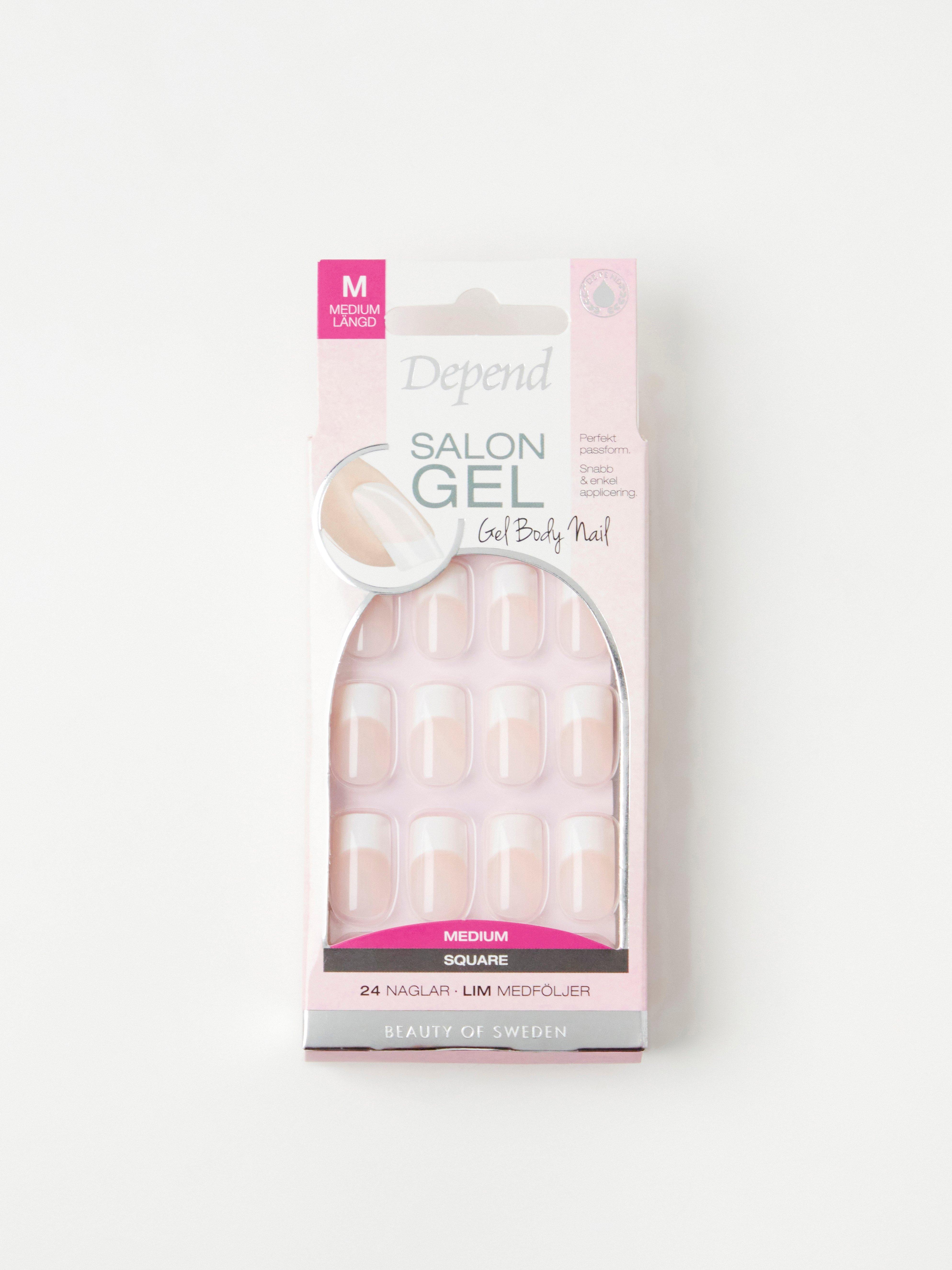 Depend Salon Gel Nude Médio SQ Sem coloração