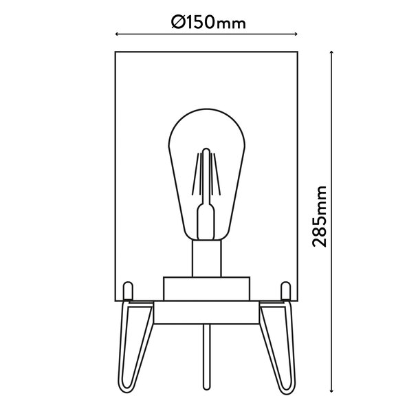 LED-tafellamp LONNA