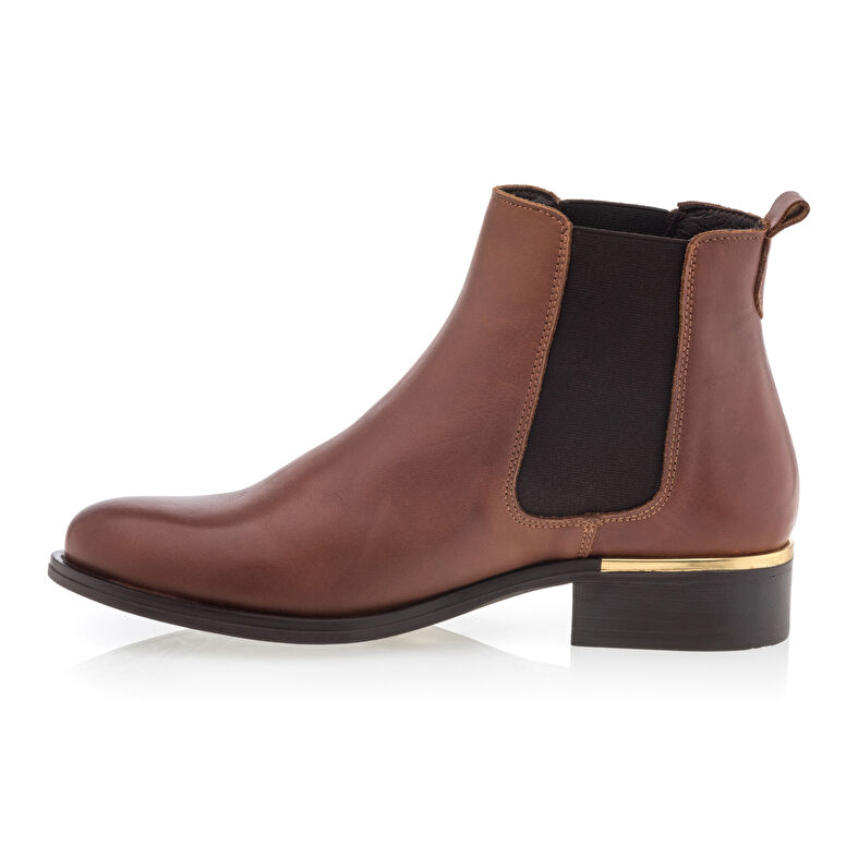 Braune Damenstiefel / Stiefeletten