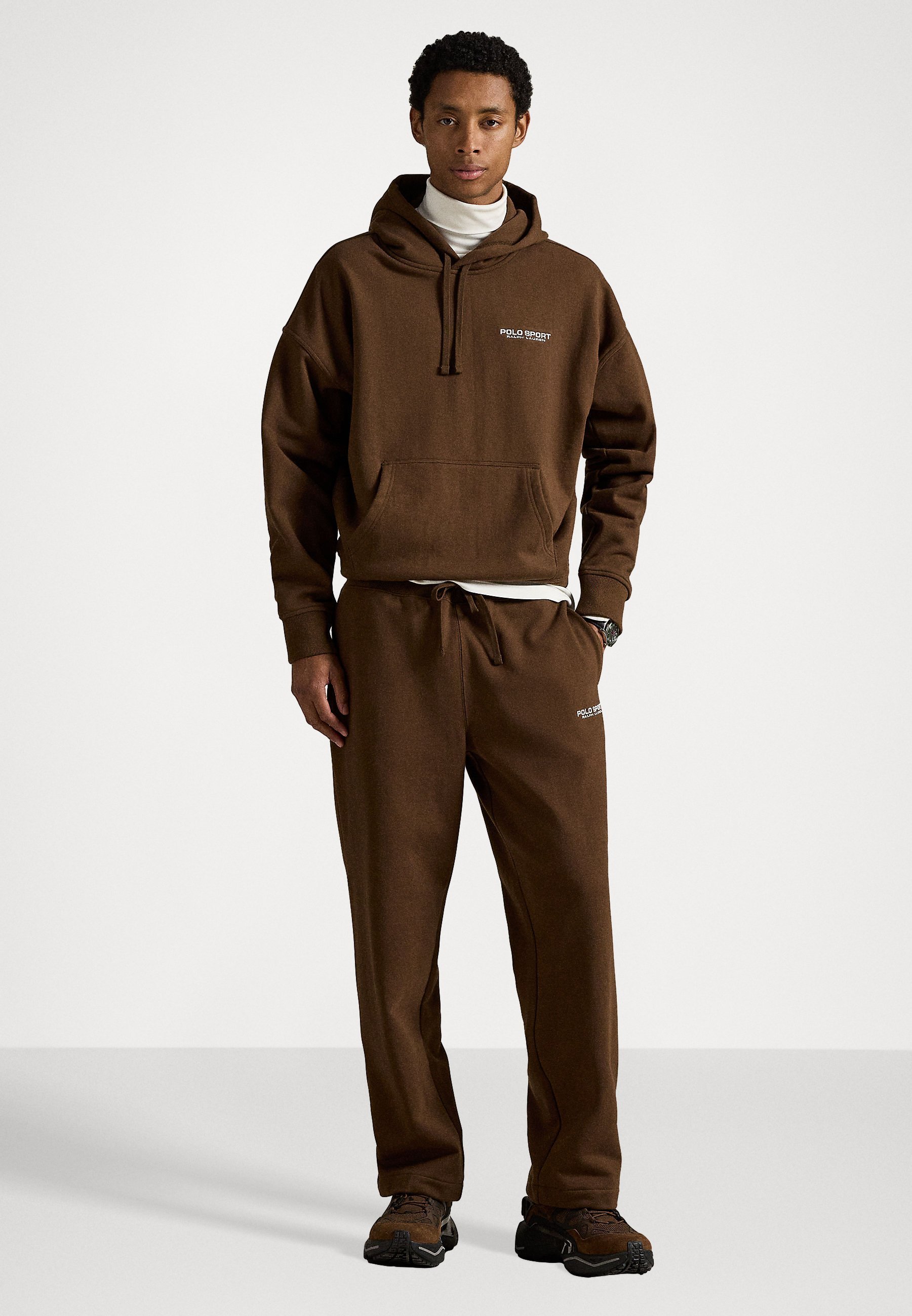 Polo Ralph Lauren RELAXED FIT POLO SPORT FLEECE HOODIE - Mikina - black
