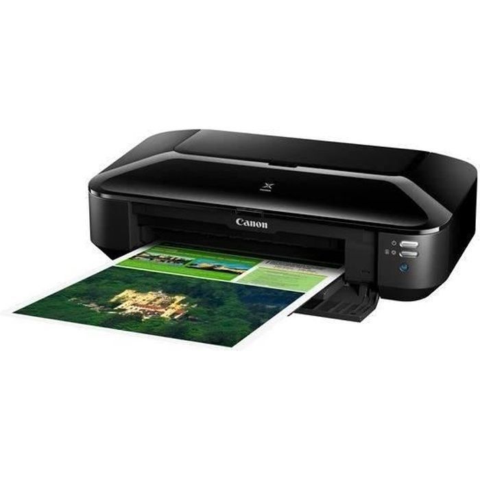 Printer - CANON PIXMA iX6850 - Office and photo inkjet - 5 individual ink tanks - Color - WIFI - Black