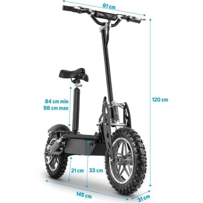 Cross Electric Scooter - BEEPER FX1000 - 1000W - Lead-Acid Battery - 36V