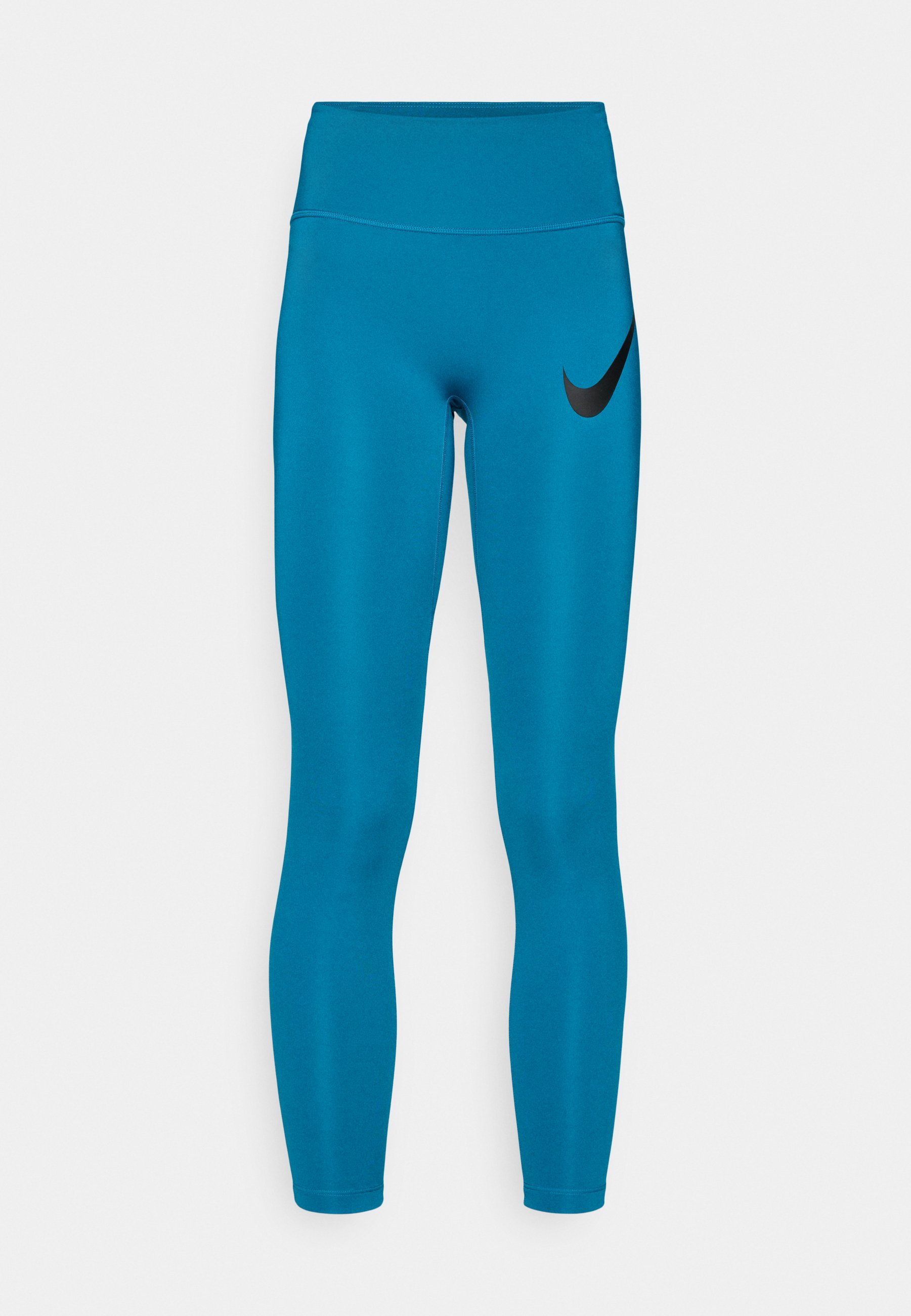 Nike Performance TEMPO 7/8 - Hardloopbroek - groen/zwart/reflecterend zilverkleurig/wit