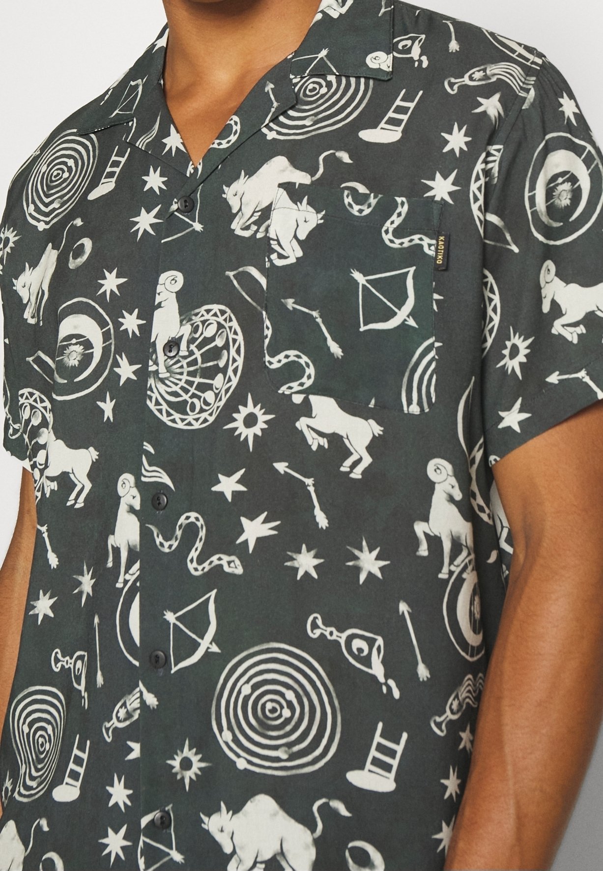 Kaotiko shirt - donkergrijs