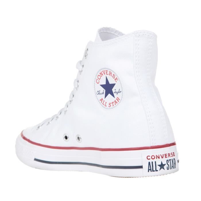 Zapatillas altas de lona CONVERSE - Blancas - Unisex