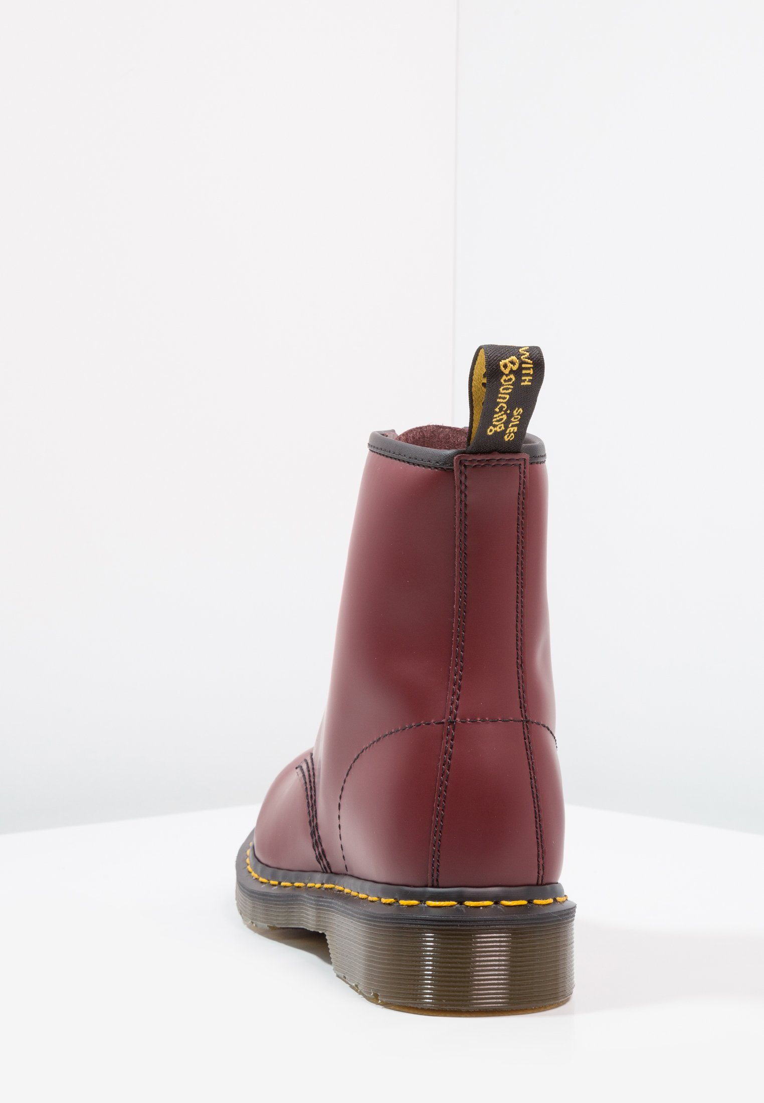 Dr. Martens 1460 BOOT - Enkellaarsjes met vetersluiting - kersenrood