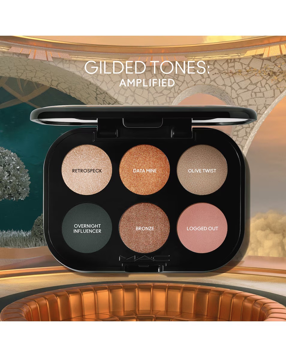 PALETA DE FARDURI DE OCHI MAC CONNECT IN COLOUR – DIVERSE FINISAJE