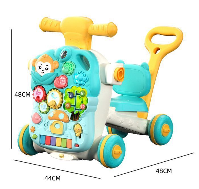 Andador interactivo Super Talking Walker 5 en 1: andador interactivo para aprender a caminar con bandeja de juego extraíble.