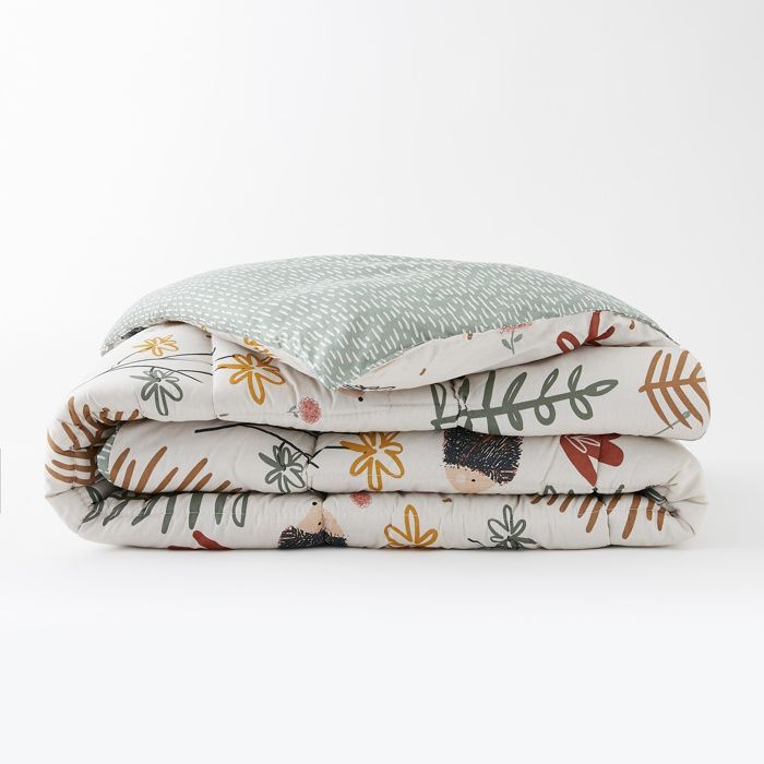 Reversible Medium-Weight Duvet 240 x 220 cm – Printed Cotton – Polisson