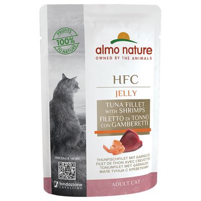 Almo Nature HFC zselés tasakok 6 x 55 g