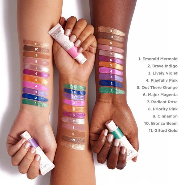 Sombra de ojos Studio London Colour Icon Pigmento Priority Pink