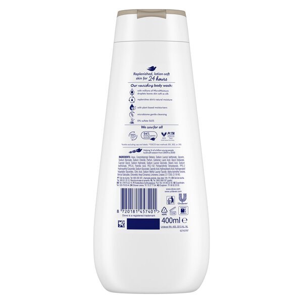 Dove Advanced Care Nourishing Silk dušas gels 400 ml