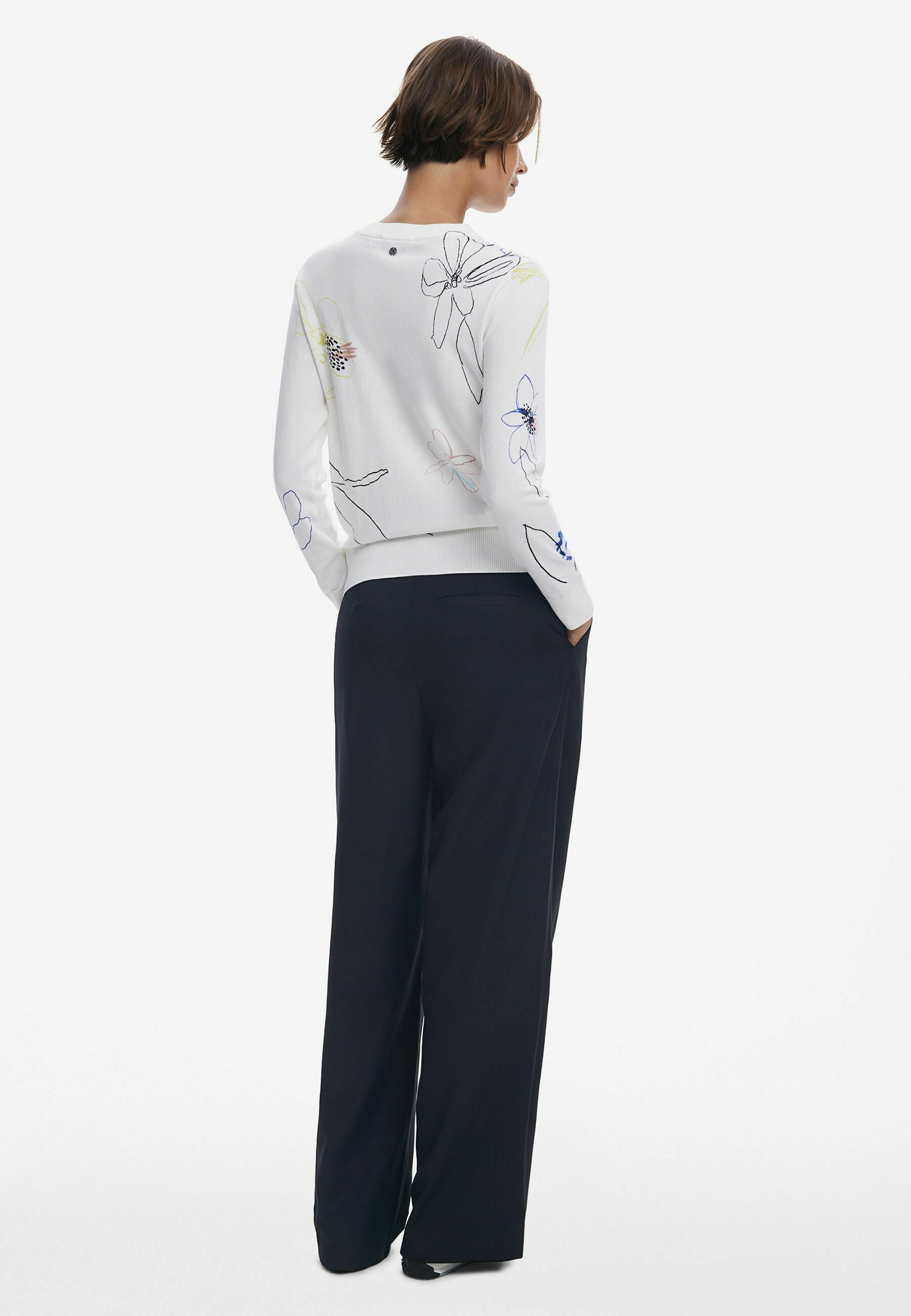 Desigual Pullover - weiß