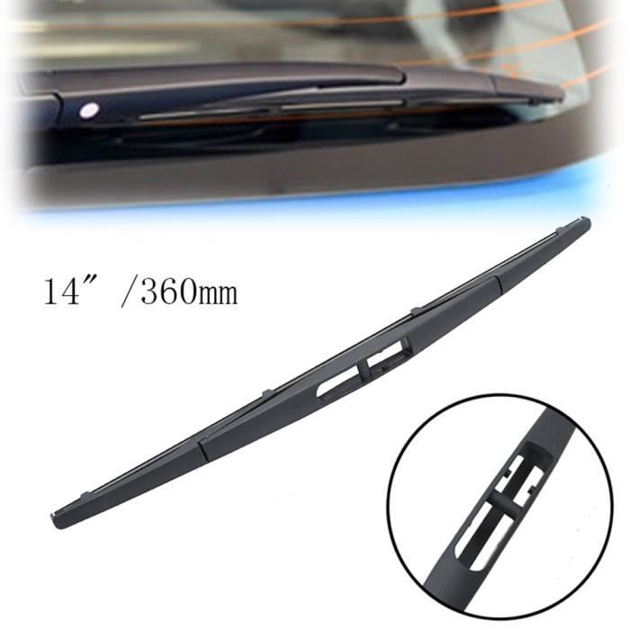 Set of 3 front and rear wiper blades for Nissan Micra 2010-2020