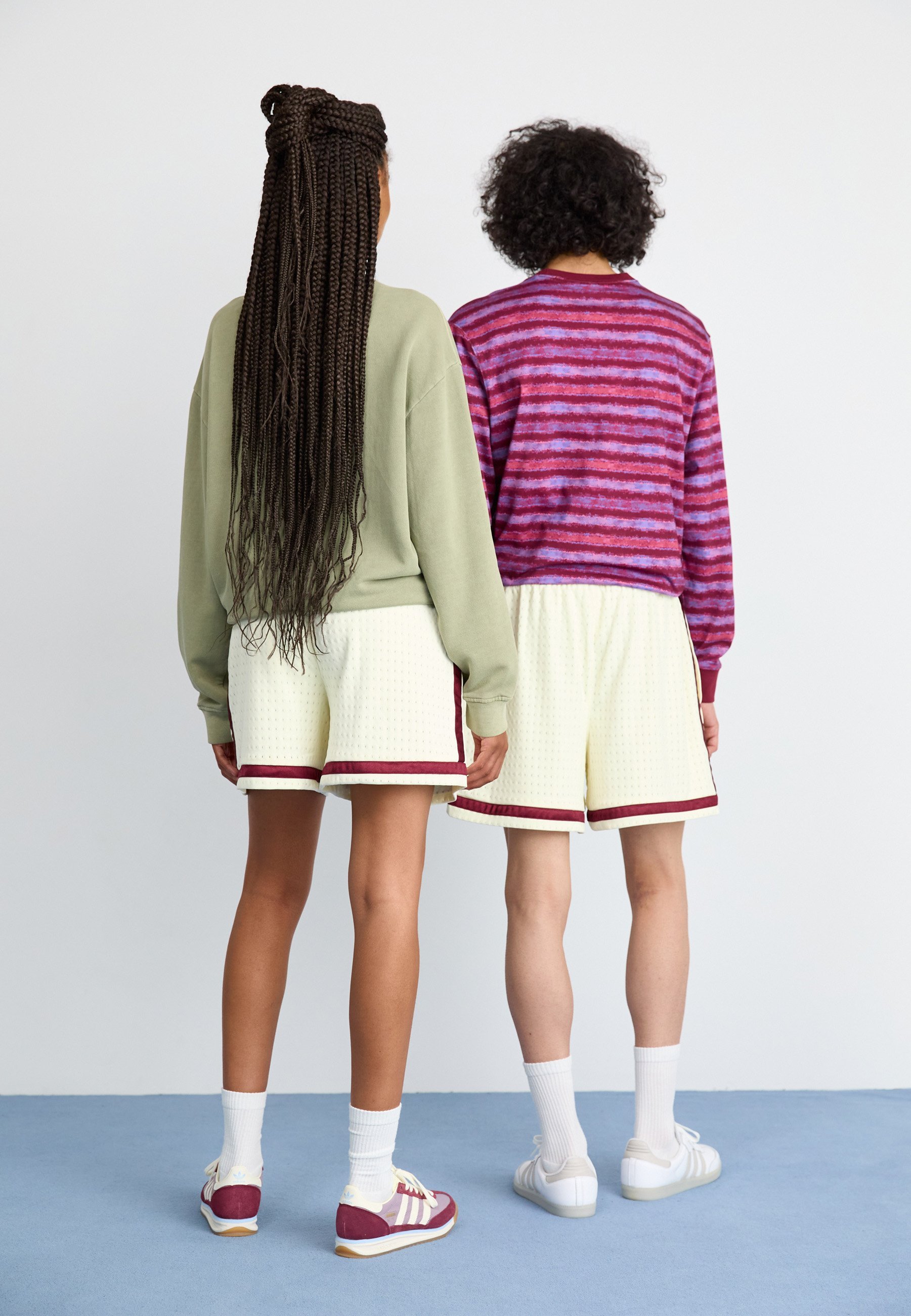 adidas Originals WARP UNISEX - Trainingsbroek - ivoor/schaduwrood