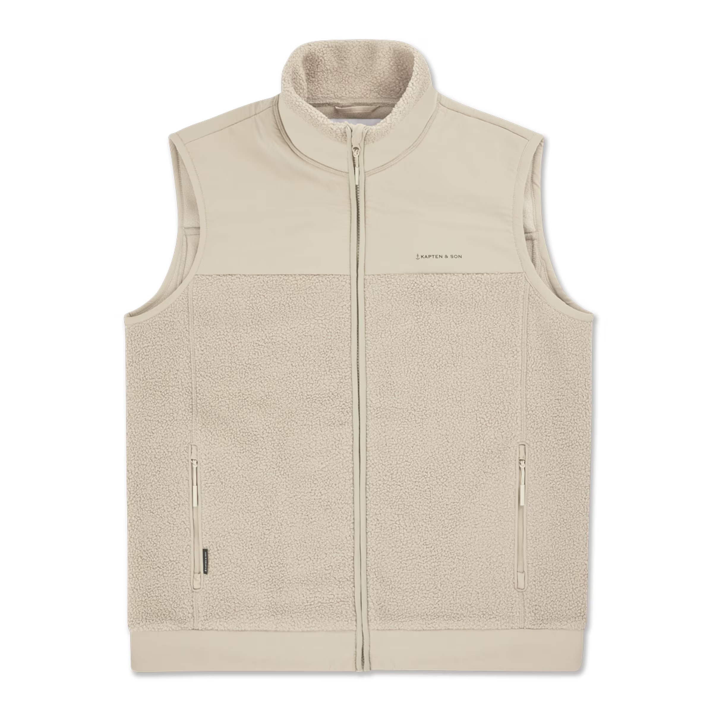 Gilet polaire quotidien couleur grès