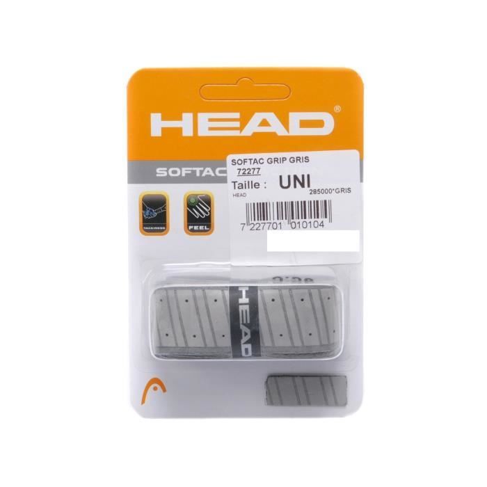 Grip raquette de tennis Softac grip gris