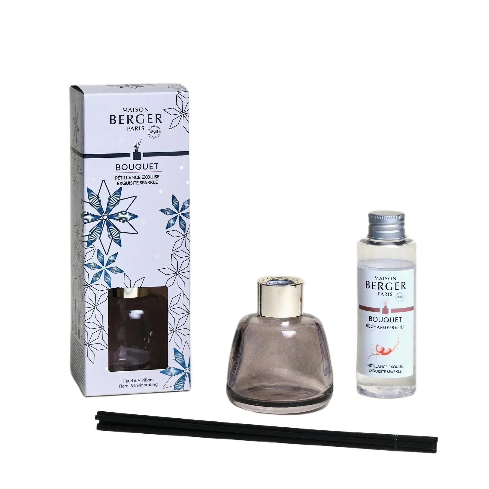 Bouquet Parfumé MINI Bouquet ROSALIE - Pétillance Exquise - Diffusore di Profumo, Profumo per Diffusore