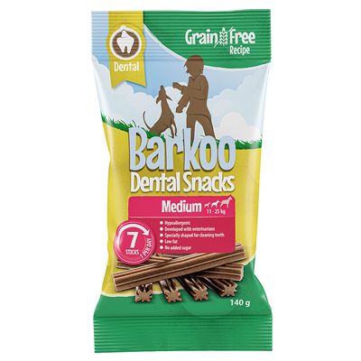 Barkoo Dental Snacks 7 tyggebiter - kornfri