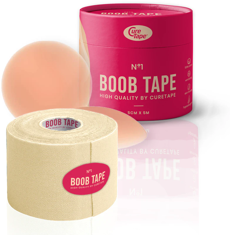 CureTape® Boob Tape, zdravotnická pomůcka, samolepicí páska na prsa