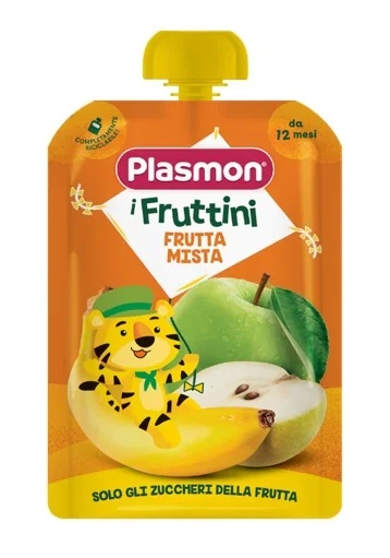 PLASMON Plasmon I Fruttini Frutta Mist Alleen fruitsuikers