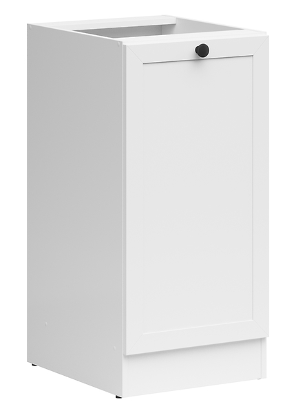 Szafka kuchenna dolna Junona Line 40 cm lewa biała