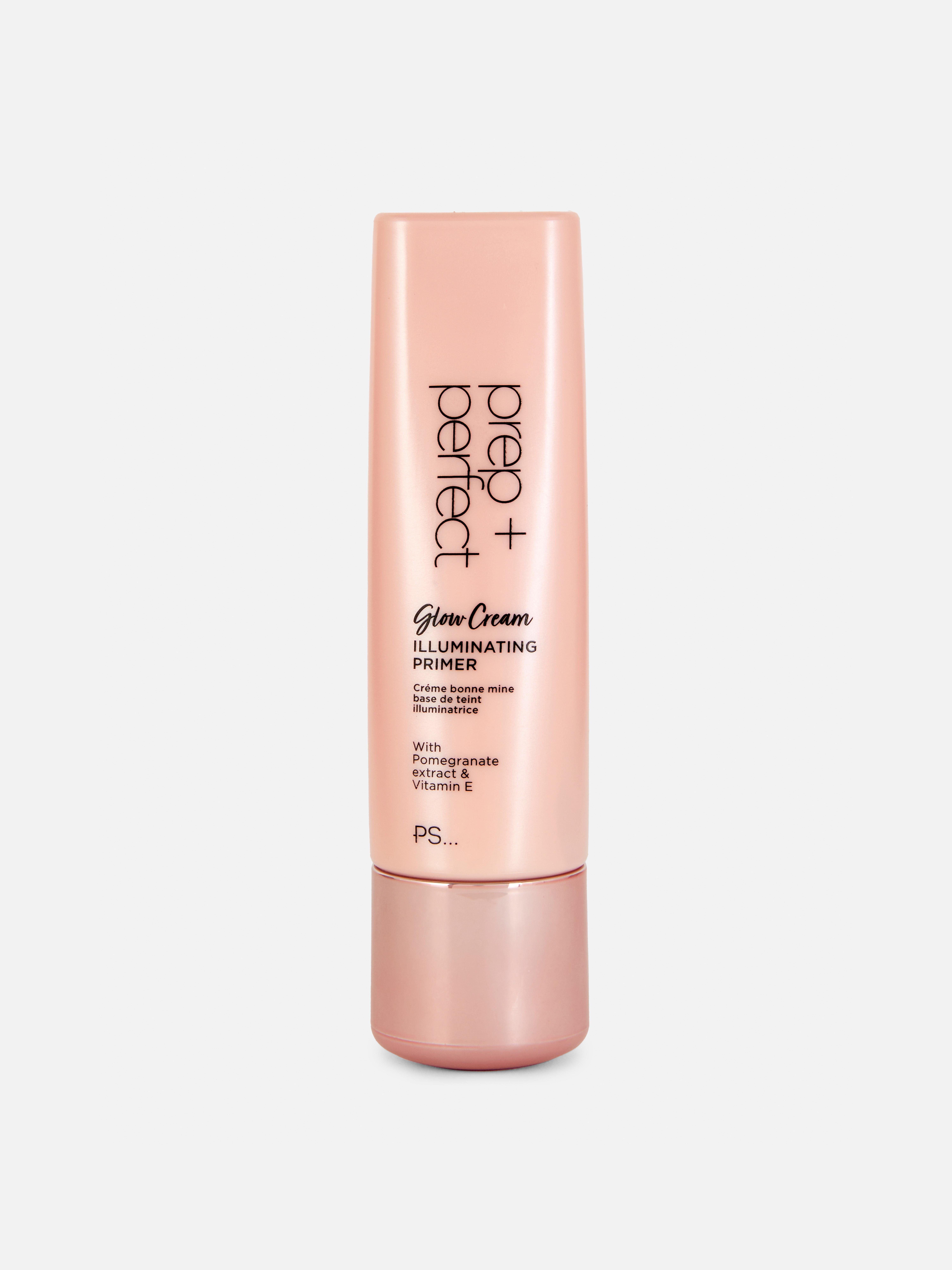 PS... Prep + Perfect Brightening Primer Acest primer luminos și iluminator pentru față este realizat cu extract de rodie și vitamina E.