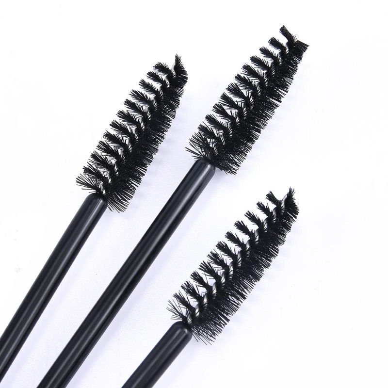 Lot de 10 brosses à cils jetables, applicateurs de mascara, outils de maquillage