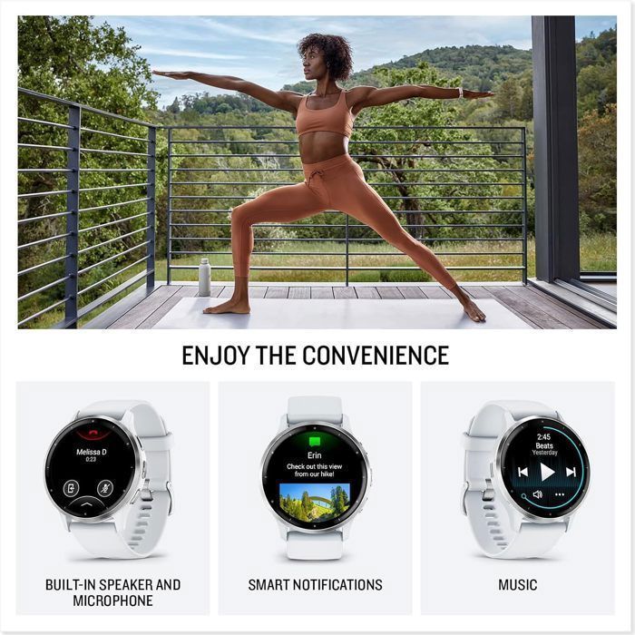 Smartwatch - Garmin Venu 3 - GPS - 35.4 mm (1.4
