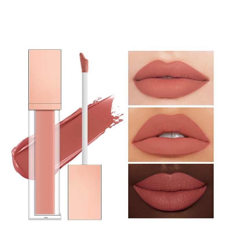 Teinte à lèvres mate, rouge à lèvres velours, brillant à lèvres, pigmenté, waterproof, longue tenue, 12 couleurs, maquillage pour femmes