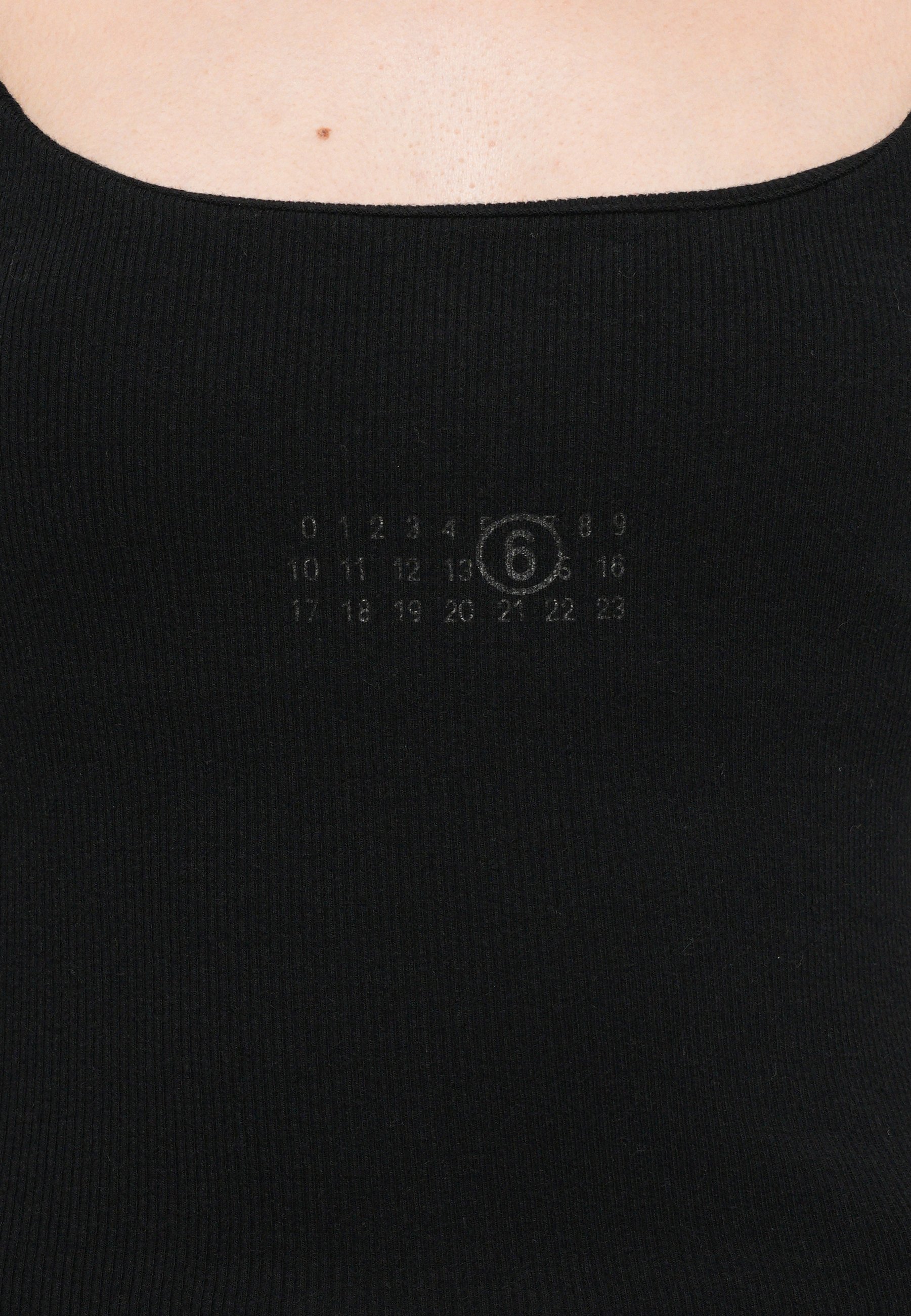 MM6 Maison Margiela TANK - Top - zwart