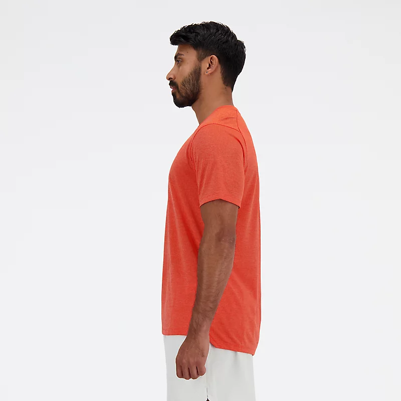 Herren-Sport-T-Shirt - NEO FLAME HEATHER