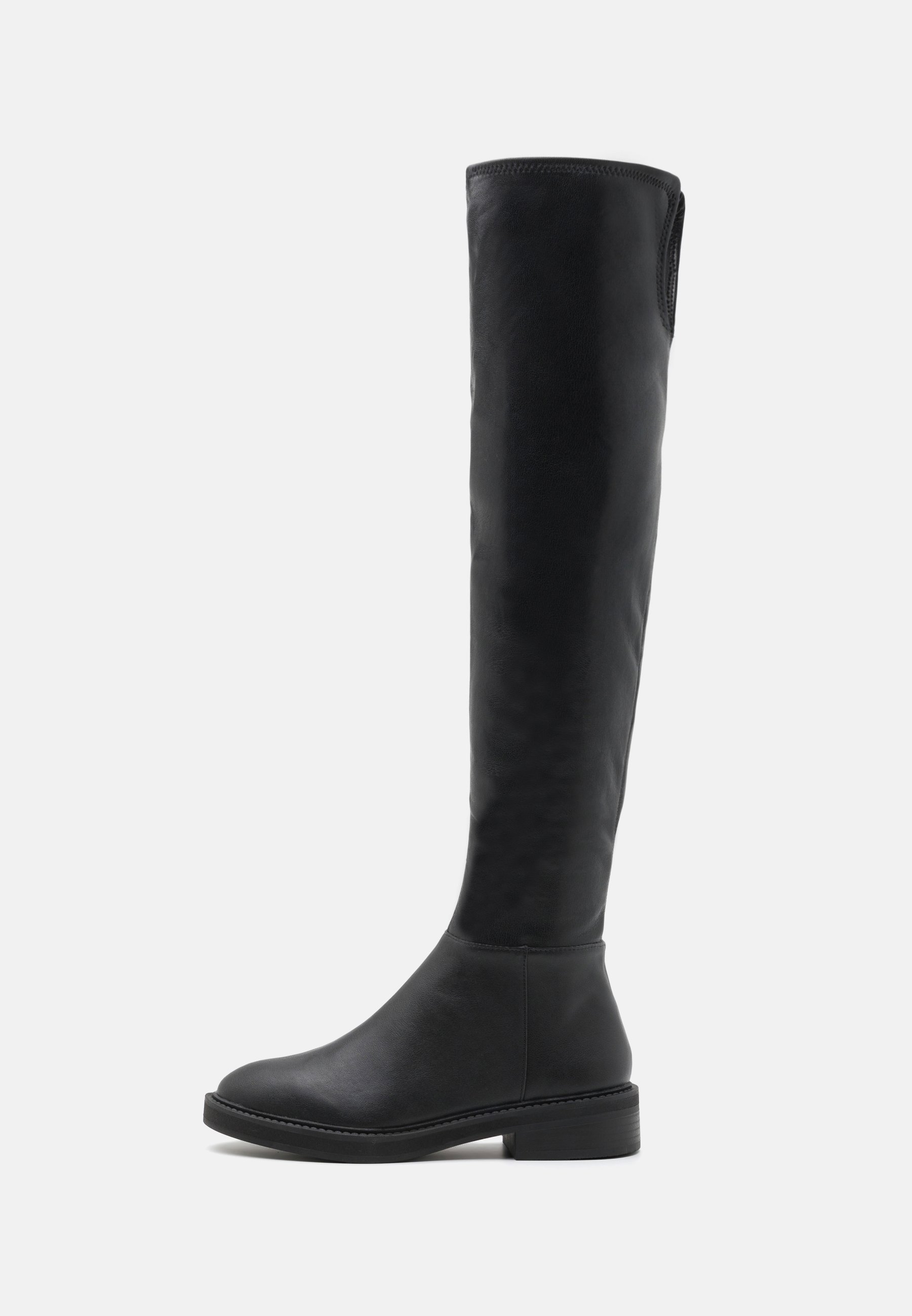 Steve Madden LEZA - Overknee laarzen - zwart