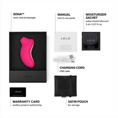 Lelo Sona Cerise Clitorisstimulator 1 stuk 1 stuk