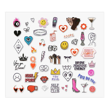 Essence Call Me Queen Neglestickers 45 stk. 45 stk.