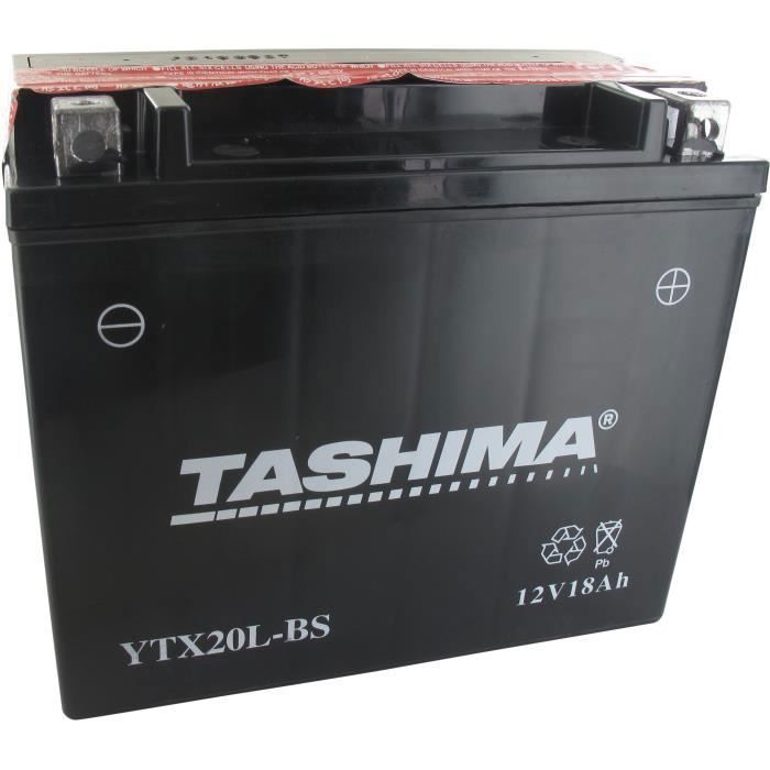 YTX20L-BS 12V/18Ah Wasserdichte Motorradbatterie